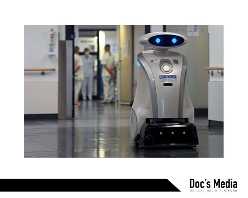 독일 병원에 도입된 인공지능 청소 로봇 프란지 (출처: https://www.inceptivemind.com)