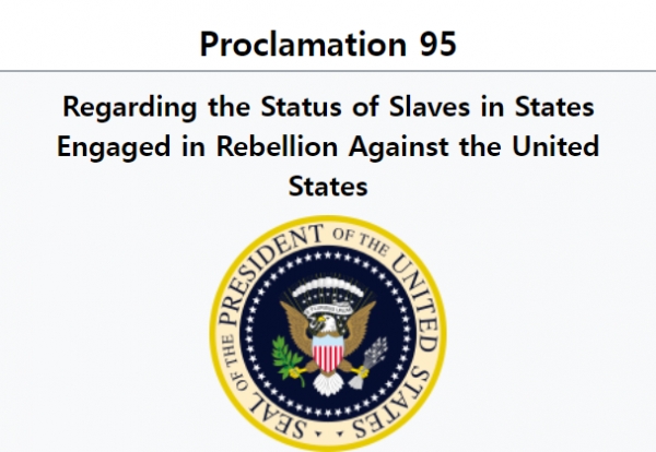 Emancipation Proclamation 95. Wikipedia