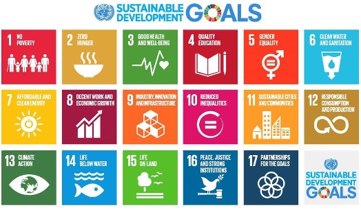 지속가능발전목표로 합의된 17가지 아젠다 / 출처: UN 홈페이지