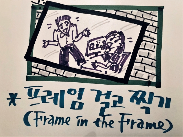 프레임 걸고 찍기(Frame in the Frame)