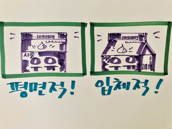 제품을 입체적으로 찍기
