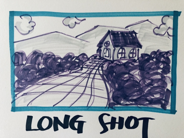 영화에서 즐겨 쓰는 롱 샷(Long Shot)