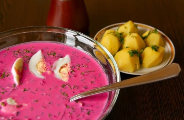 리투아니아의 전통 수프, Šaltibarščiai