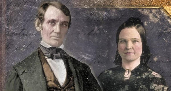 젊은 시절 링컨과 메리 토드