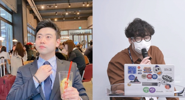 양성욱 오픈콘텐츠 CMO(좌)와 박윤찬 청년마케터 헤드디렉터(우)