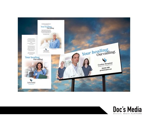 Gordon Hospital 슬로건 “ Founded On Faith. Focused On Family” 출처 ; https://darylphillips.myportfolio.com/gordon-hospital-ad-campaign