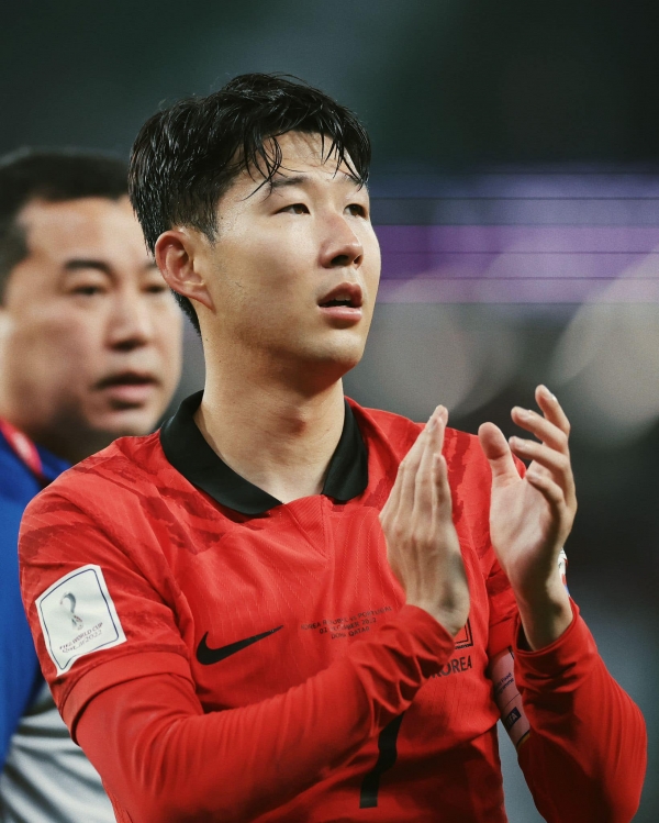 출처 손흥민 페이스북 계정