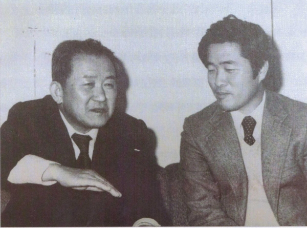 1971년에 처음 만나 알게 된 계훈모 선생과 정진석 교수