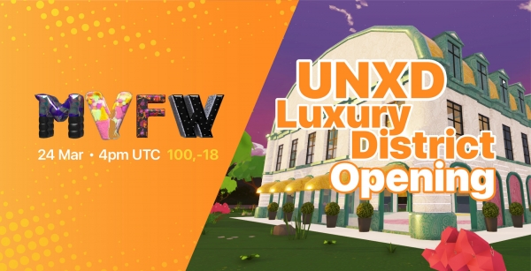 메타버스 패션위크 2022 (출처 decentraland.org/blog)