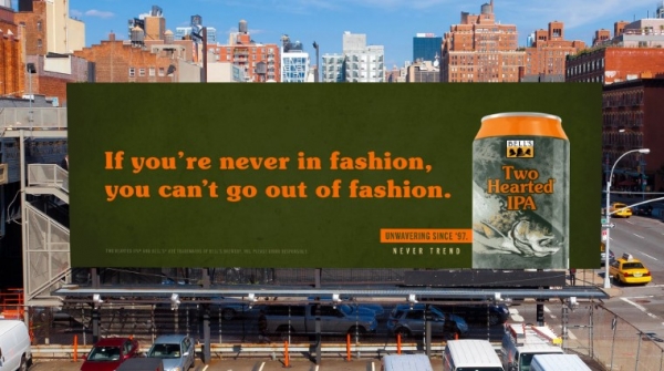 Two Hearted IPA OOH (출처 AdAge)