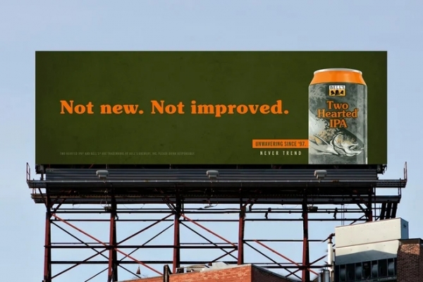 Two Hearted IPA OOH (출처 AdAge)