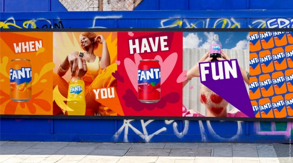 fanta campaign (출처 dezeen.com)