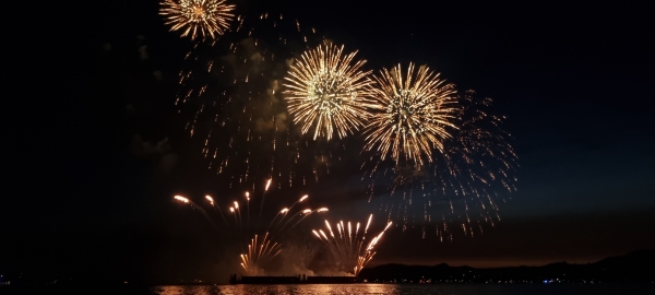 2023년 7월 26일 진행된 Celebration of Light Fireworks의 모습