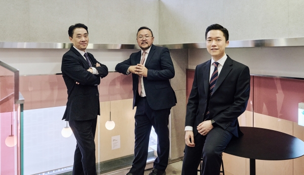 NPR 공동창업자 : 윤영준 대표이사, 박영석 수석이사, 장지명 이사 (왼쪽부터)