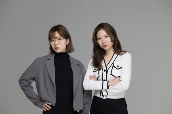 진샘 CUZ CTO, 진실 CUZ CEO (왼쪽부터)
