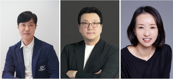 최영섭 대표이사, 김수진 본부장, 심현준 대표이사