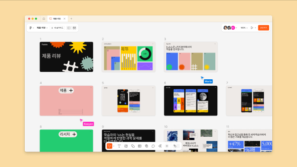 Figma Slides - Grid View