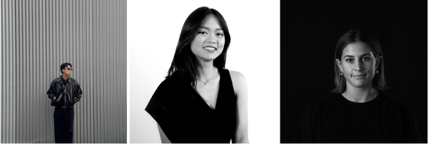 Sitta Chandarawong, Michelle Co, Stacey Karayannis (왼쪽부터)