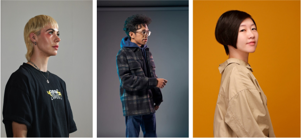 Kiah Nicholas, Titipun Tubthong, Tung Wang (왼쪽부터)